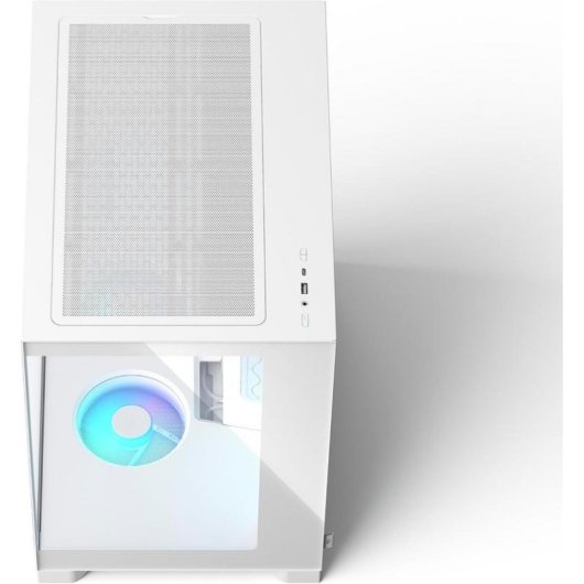 Caja PC Fractal Design Pop 2 Vision White RGB Vidrio Panorámico ATX
