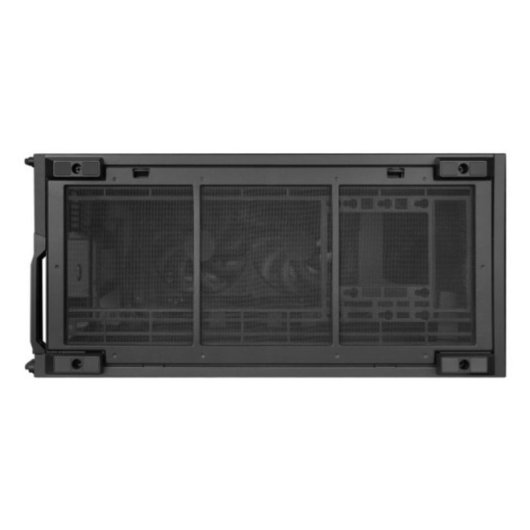 Caja PC Lian Li B4-mATX Wood Mini Tower Micro ATX/Mini-ITX Negro