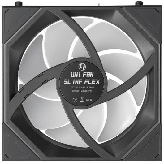 Ventilateur supplémentaire Lian-Li UNI FAN SLINF FLEX 120 2200RPM ARGB noir