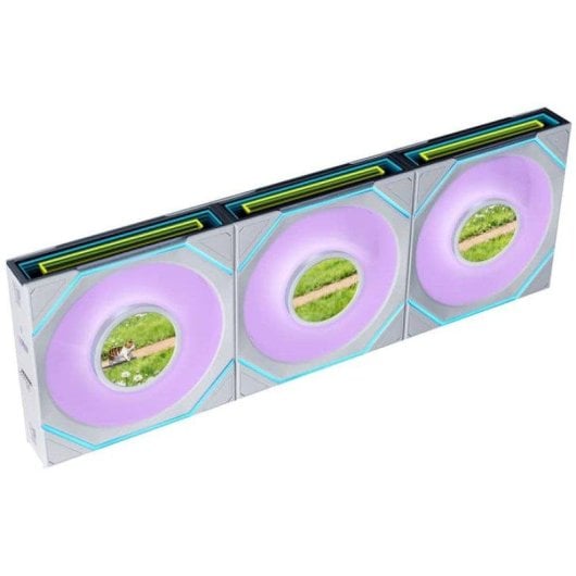 Ventoinha suplementar Lian-Li UNI FAN SLINF FLEX 120 2000RPM LCD ARGB