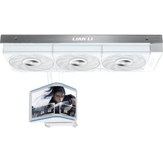 Refroidissement Liquide Lian-Li HydroShift II OLED 400mm 1 Ventilateur Blanc