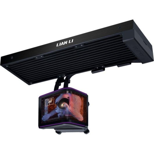 Refrigeration Liquide Lian-Li HydroShift II OLED Courbé 360 Fanless Noir