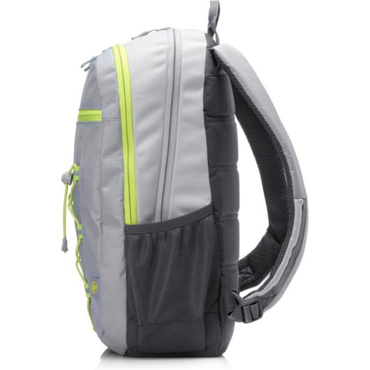 Mochila HP Active 39,62 cm (15,6") Gris/Amarillo Neón Compartimento Portátil A Prueba de Agua