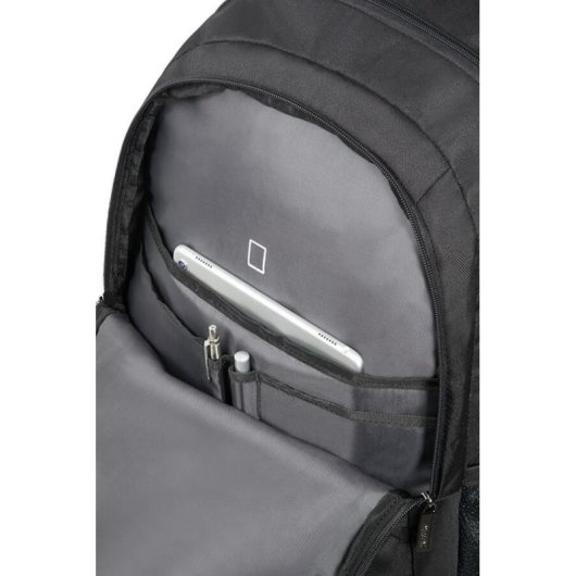Maleta American Tourister At Work para portátil 17,3" Preto e Laranja