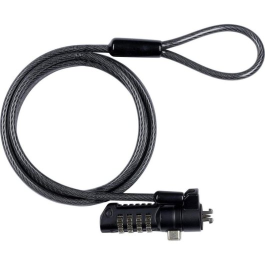 Cavo antifurto Gearlab GLB220102 1,8 m Kensington codice acciaio carbonio nero