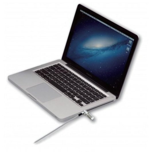 Cable antirrobo Techly 107296 1,8 m Cerradura con combinación Acero Plata