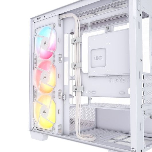 Boîtier PC Micro-ATX Corsair 2800X RS-R ARGB Blanc