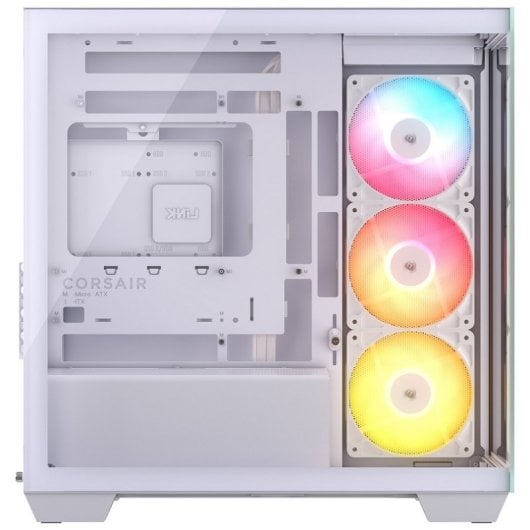 Boîtier PC Micro-ATX Corsair 2800X RS-R ARGB Blanc