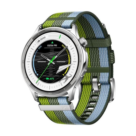 OPPO Watch S Bluetooth GPS NFC 1,46" AMOLED Plata Correa Multi One size Resistencia Agua IP68 SpO2 Pulsómetro