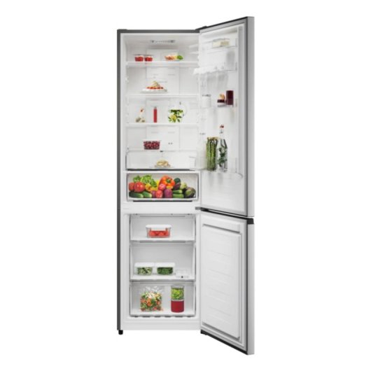 Frigorífico Combi AEG ORC6M341CV Total No Frost 201 cm 336 L C Cinzento Inox