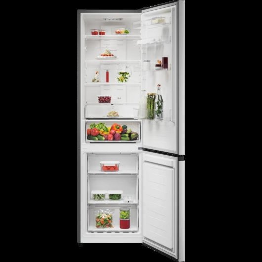 Frigorífico Combi AEG ORC6M341CV Total No Frost 201 cm 336 L C Cinzento Inox