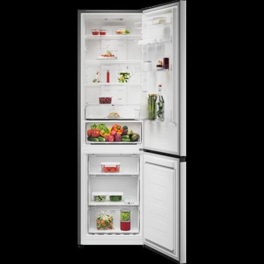 Frigorífico Combi AEG ORC6M341CV Total No Frost 201 cm 336 L C Cinzento Inox