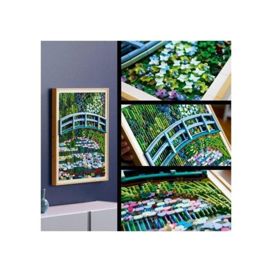 LEGO Art Claude Monet: Puente sobre Estanque de Nenúfares 31220 3179 piezas