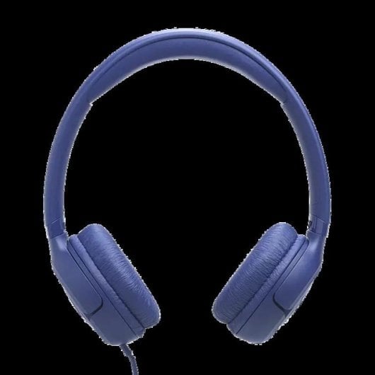 Casque JBL Tune 530C filaire USB-C, son Pure Bass, pliable, micro, bleu