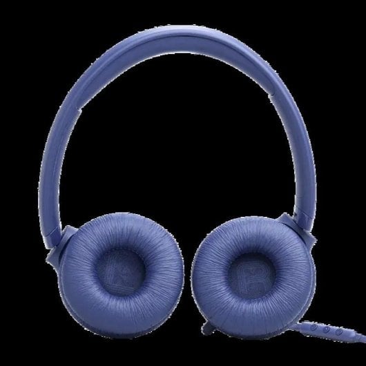 Casque JBL Tune 530C filaire USB-C, son Pure Bass, pliable, micro, bleu