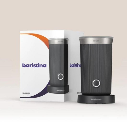 Mousseira de Leite Philips Baristina BAR311/60 120 ml Cinzento