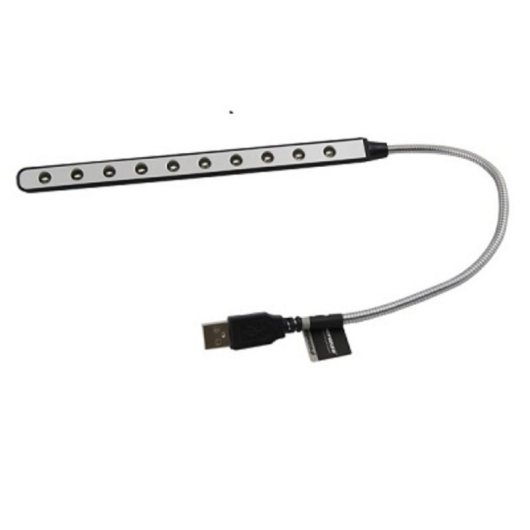Lámpara USB Esperanza EA148 Negro/Plata 5V 0.5A
