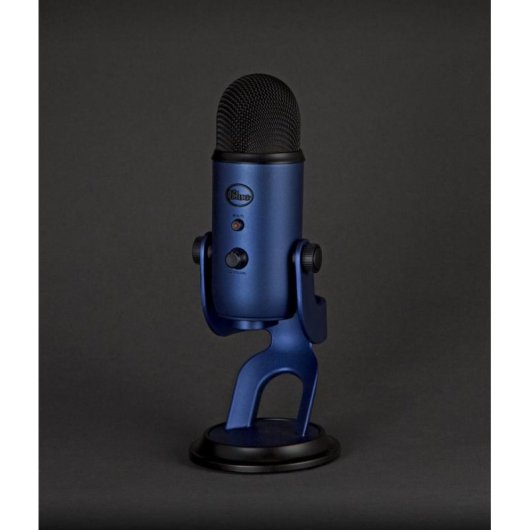 Microphone Logitech G Yeti USB omnidirectionnel avec contrôle de gain et mute