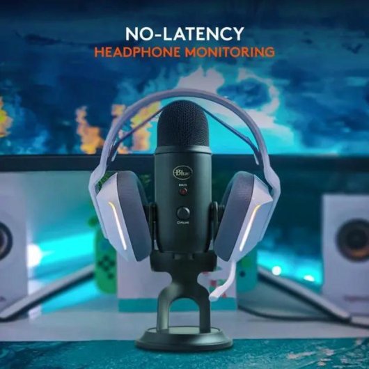 Mikrofon Logitech G Yeti USB Multi-Pattern mit Drehregler und Stummschaltung