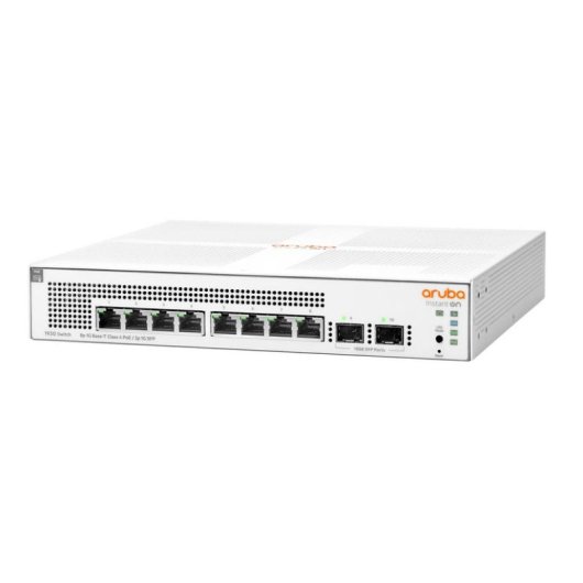 Conmutador HPE Instant On 1930 8 Puertos Gigabit PoE+ 2 SFP 124W