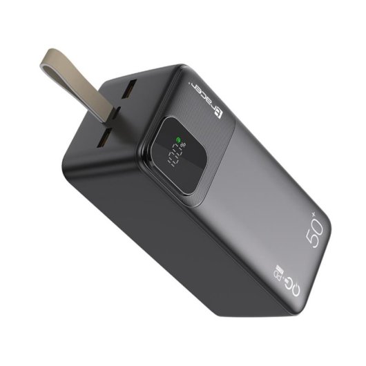 Bateria Externa Tracer PRIME-V5 50000 mAh Quick Charge 4+ Power Delivery 3.0 Preto