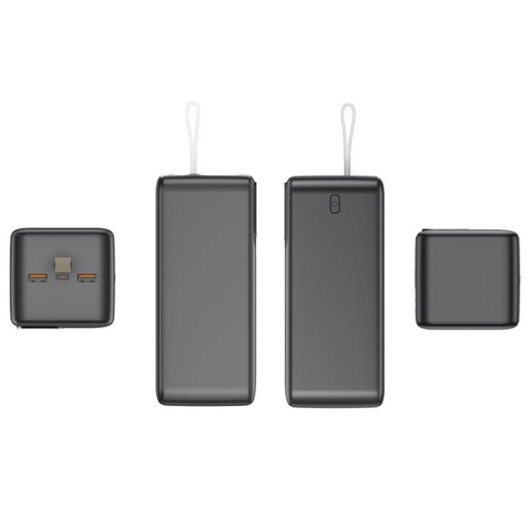 Bateria Externa Tracer PRIME-V5 50000 mAh Quick Charge 4+ Power Delivery 3.0 Preto