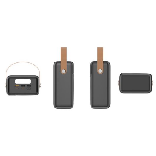 Bateria Externa Tracer PRIME-V8 80000 mAh Quick Charge 4+ Power Delivery 3.0 Preto