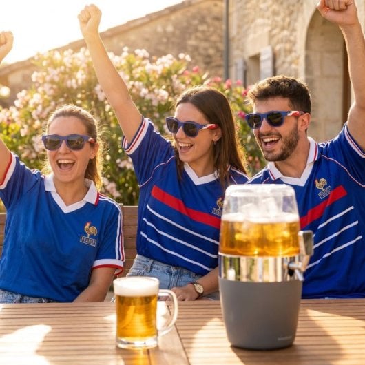 Distributeur de Bière Innovagoods Freer avec 2 Lunettes Sunfold France