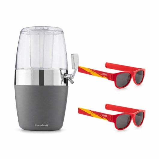 Dispensador de Cerveja InnovaGoods Freer 4L com 2 Óculos Sunfold Spain Red