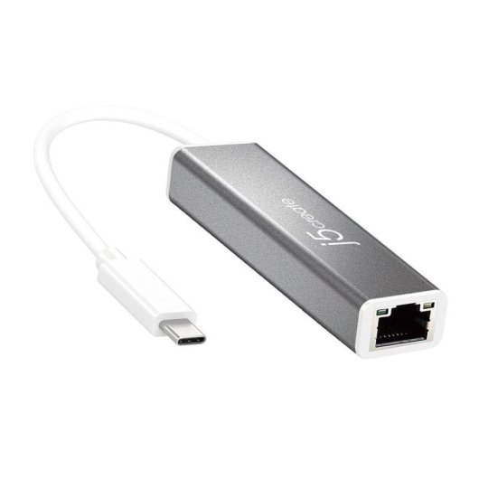 Adaptador USB-C a Gigabit Ethernet j5create JCE133G