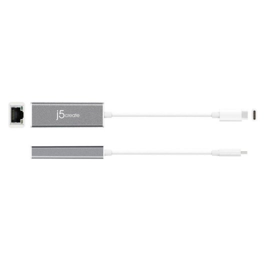 Adaptador USB-C a Gigabit Ethernet j5create JCE133G