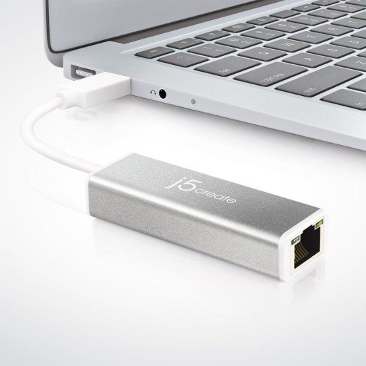 Adaptateur USB 3.0 Gigabit Ethernet j5create JUE130-N