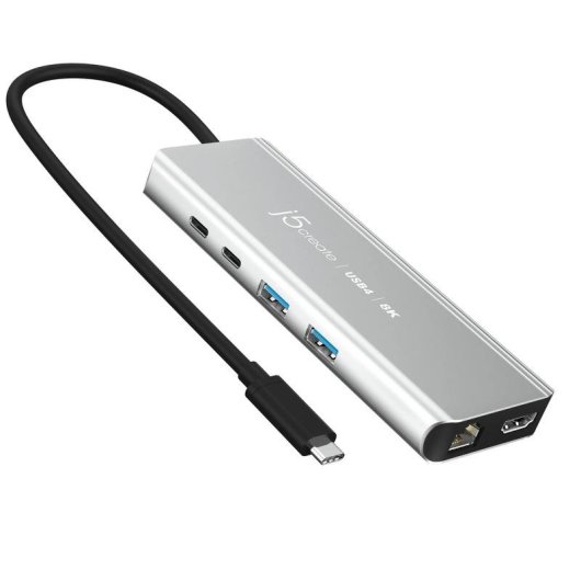 Concentrador USB4 j5create JCD403-N 8K Multi-Port Hub