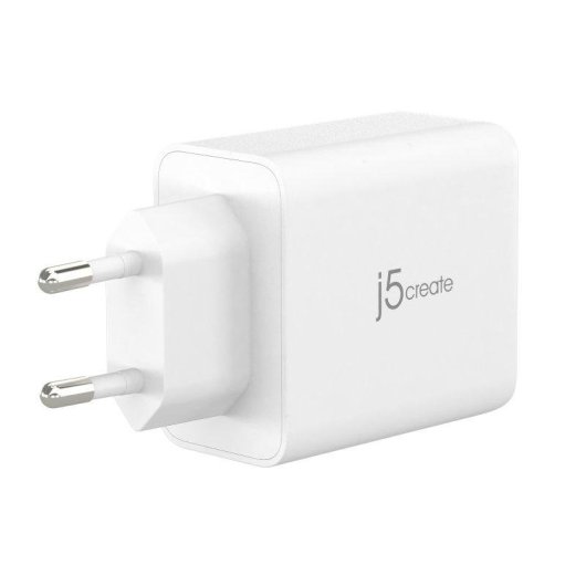 Carregador USB-C 65 W GaN 3 portas j5create UE