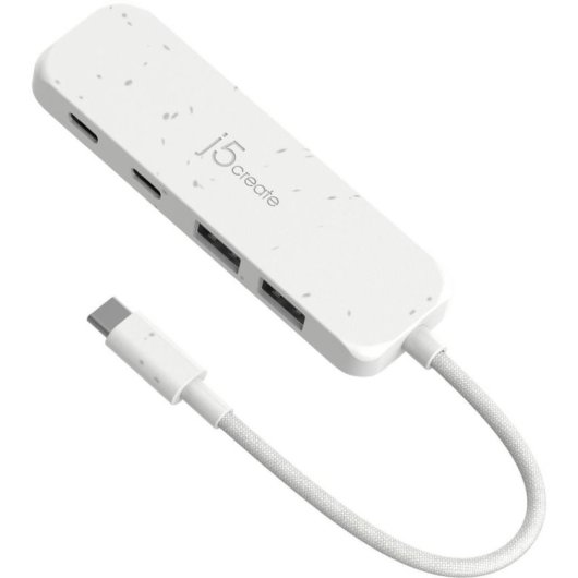USB-C 4-Port-Hub j5create Ökologische Generationen