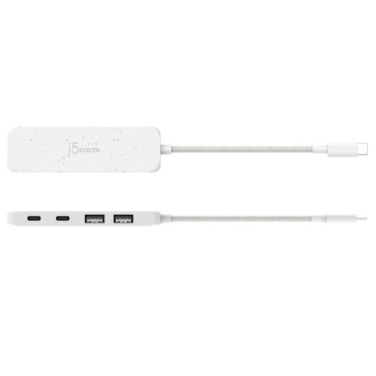 USB-C 4-Port-Hub j5create Ökologische Generationen