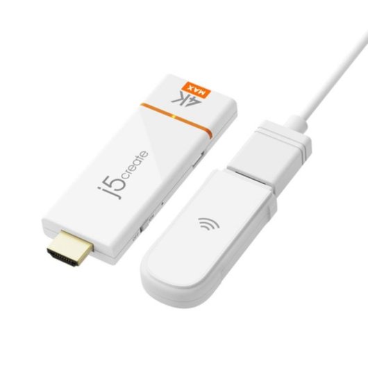 Adaptador de ecrã sem fios j5create ScreenCast 4K Max