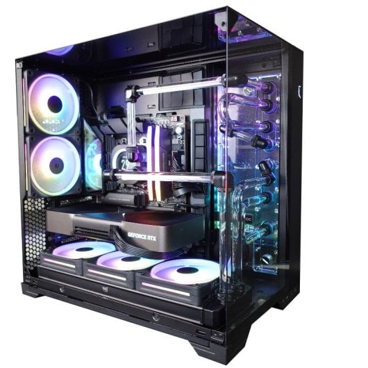 Desktop PcCom Custom Ryzen 9 9950X3D 64GB 4TB SSD RTX 5090 Windows 11 Pro