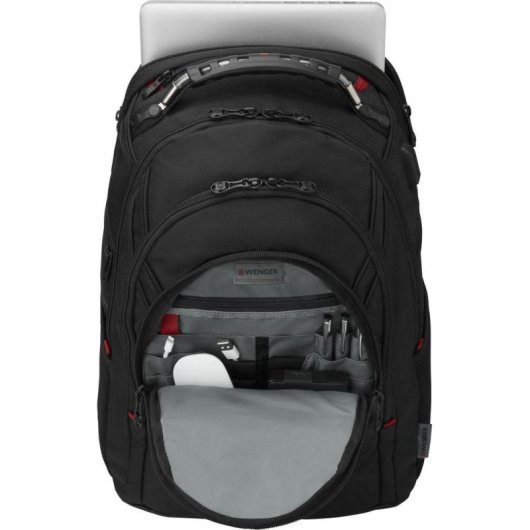 Mochila Wenger Ibex 16" Poliéster Negro 26L