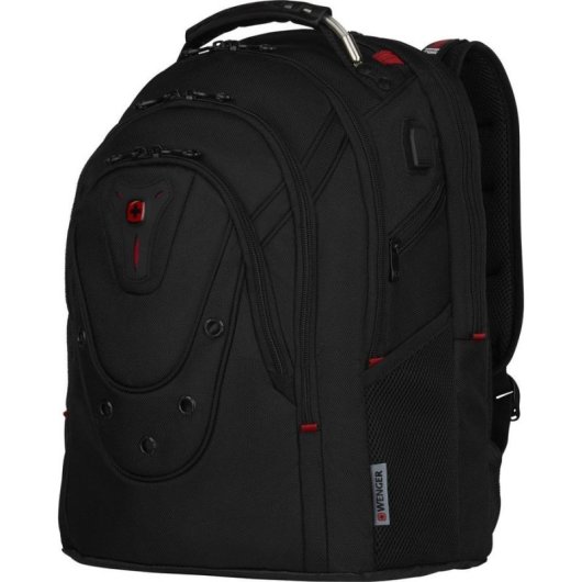 Mochila Wenger Ibex 16" Poliéster Negro 26L