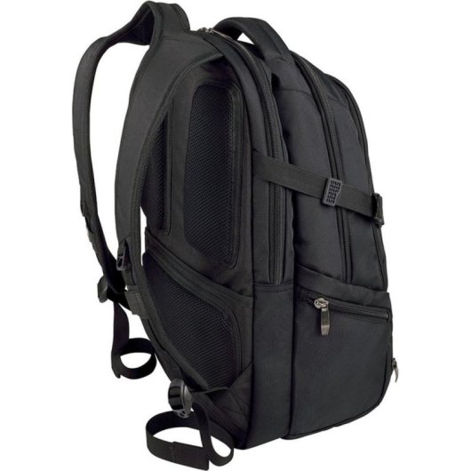 Mochila Wenger Transit Deluxe 16" Poliéster 3 Comoras Negra
