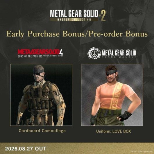 Metal Gear Solid: Master Collection Volumen 2 Xbox Series X