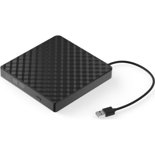 Lector de DVD Externo USB Krux KRX0071 Negro