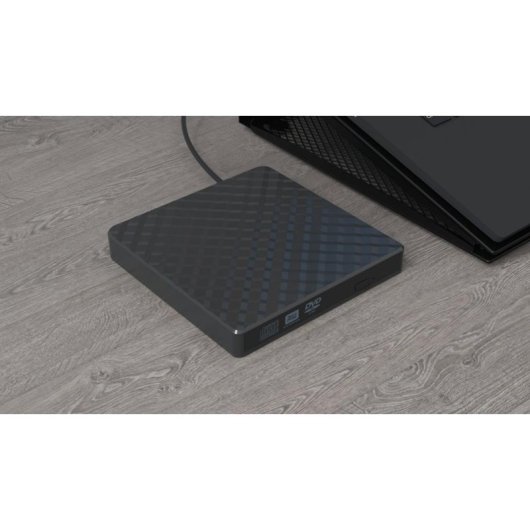 Lector de DVD Externo USB Krux KRX0071 Negro