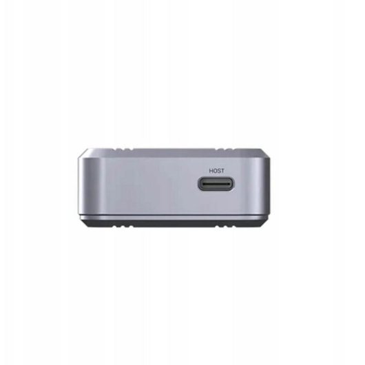 Caixa externa Unitek S1242AGY M.2 NVMe USB4 Alumínio Cinzento com ventoinha