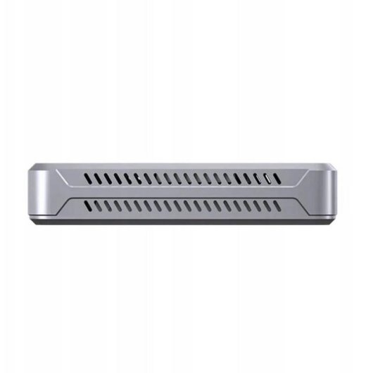Caixa externa Unitek S1242AGY M.2 NVMe USB4 Alumínio Cinzento com ventoinha