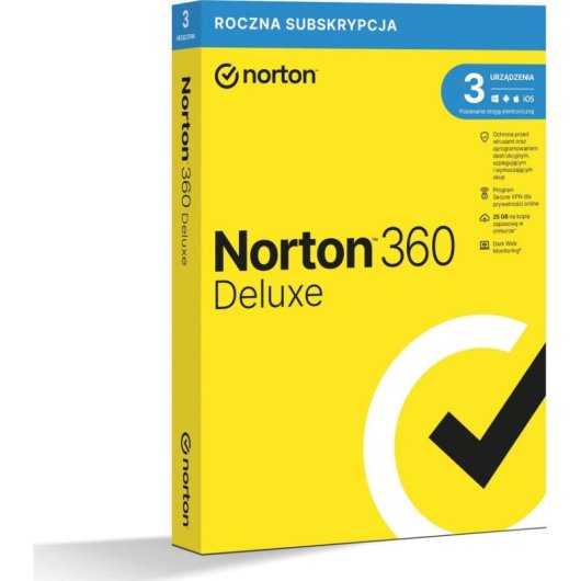 Antivirus Norton 360 Deluxe 3 dispositivi 12 mesi