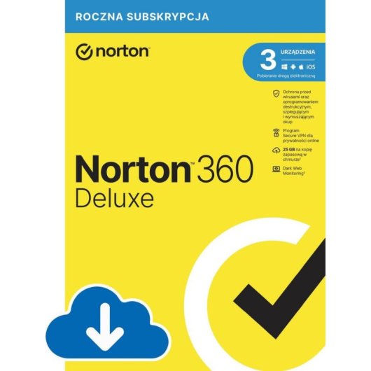 Antivirus Norton 360 Deluxe 3 dispositivi 12 mesi