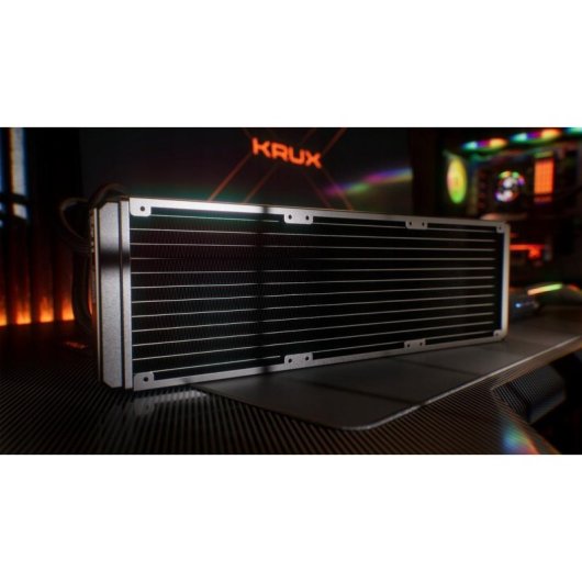 Refrigeración Líquida Krux HydroX 360 ARGB 360mm 3 Ventiladores PWM ARGB