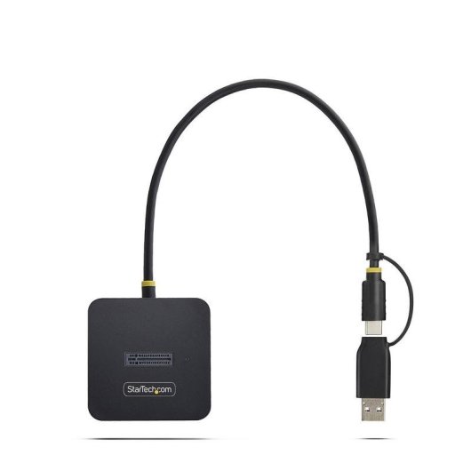 Hub USB StarTech.com 4 Puertos USB-C y USB-A 5Gbps Autoalimentado 36W